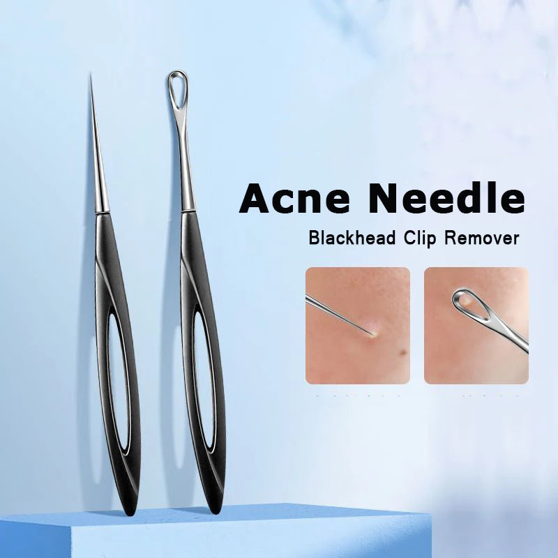 Acne Needle: Blackhead Remover Tool for Deep Skin Care & Cleansing