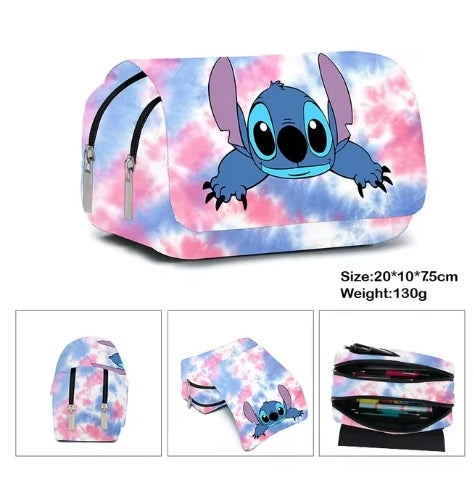 Anime Disney Stitch Canvas Bag - Pencil Bag - Crossbody Bag