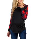 Maternity Long Sleeve Fashion Tops