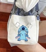 Anime Disney Stitch Canvas Bag - Pencil Bag - Crossbody Bag