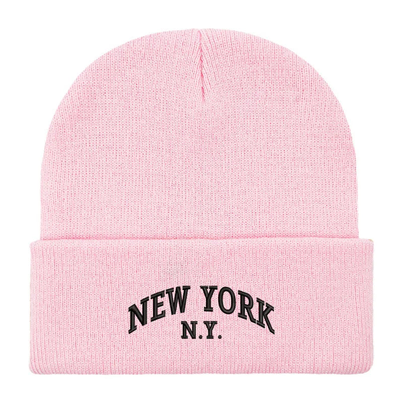 Embroidery Design NEW YORK NY Beanies