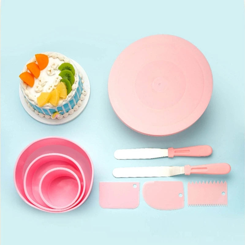 Pack of 9 Cake Decorating Accessory Set