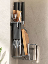 Multi-function Kitchen Holder Wall-mounted Organizer