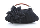 Sweet Satin Flower Evening Bag