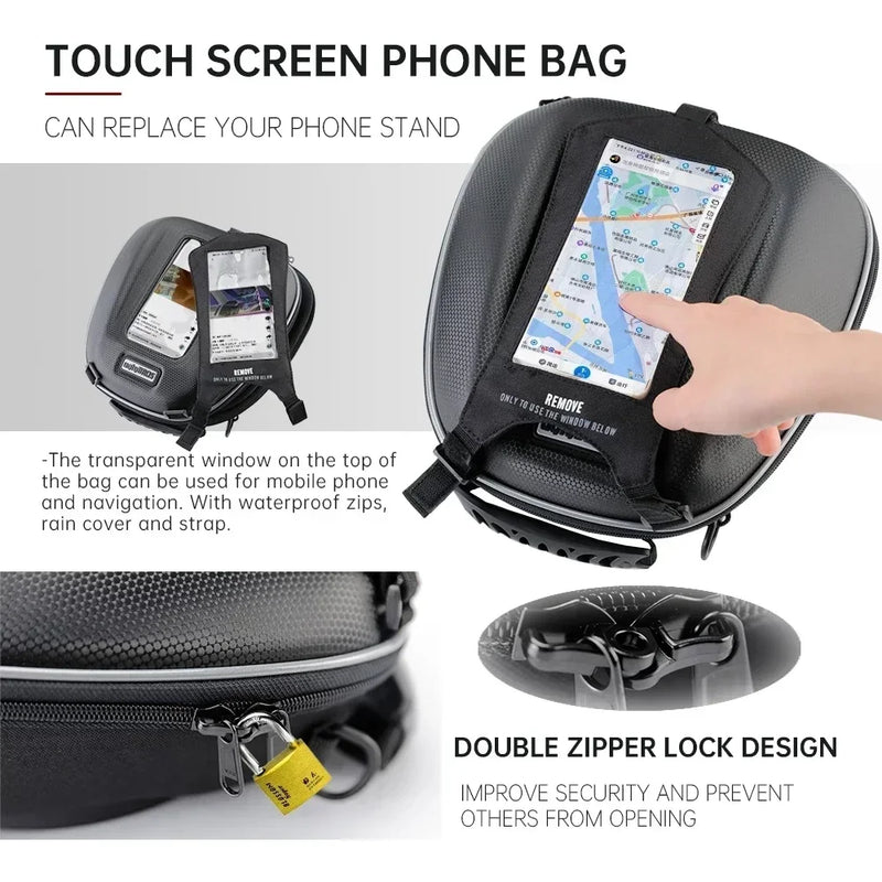 Motorcycle Tanklock Tank Bag