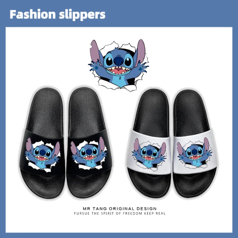 Disney's Anime Stitch Casual Kawaii Slippers