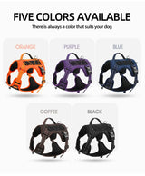 Multi-Functional Reflective No-Pull Dog Harness