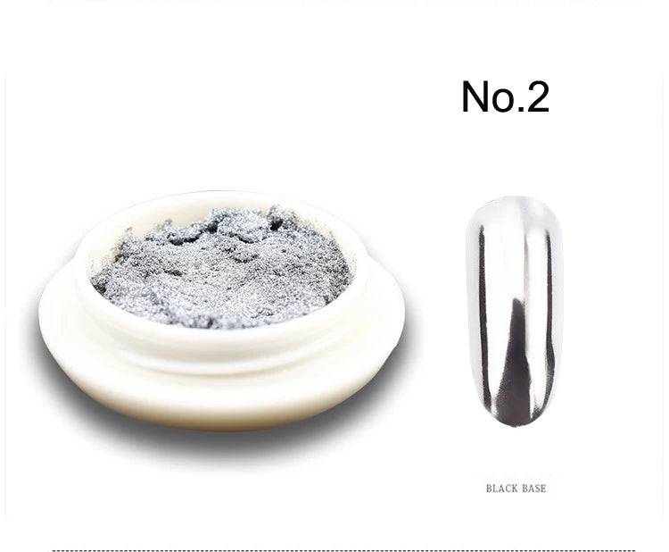 Metallic Mirror Chrome Nail Powder