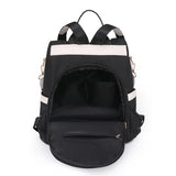 Casual Anti-Theft Backpack - Waterproof Fabric Fashion Shoulder Bag