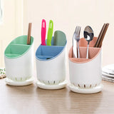 Cutlery Storage Holder – Non-Slip Drainer Container and Drying Rack