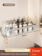 Punch-Free Toilet Sink Wall-Mounted Storage Rack