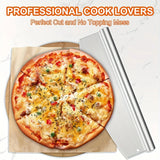 Stainless Steel Pizza Knife with Protective Cover