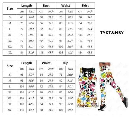 Mickey Minnie Hoodie Women's Hoodie Yoga Pants Set