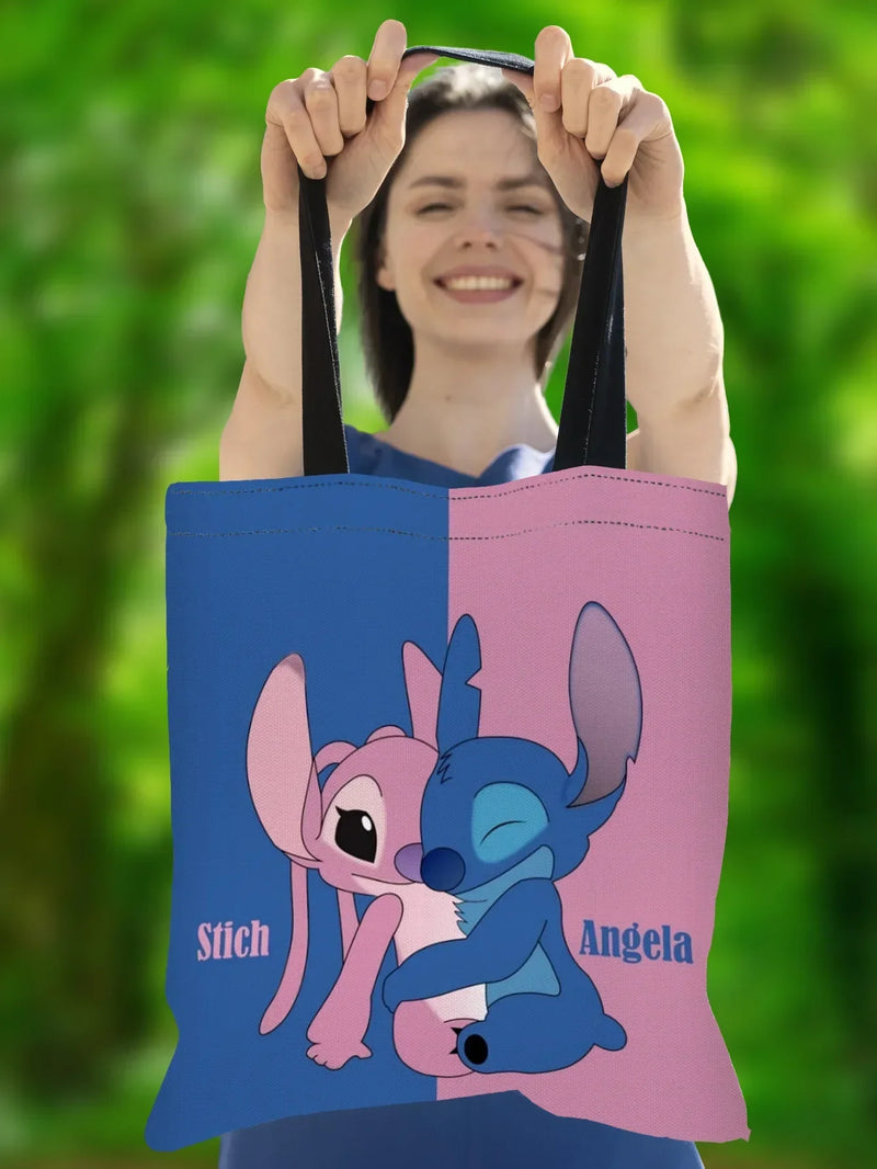 Stitch Disney Canvas Shoulder Bag