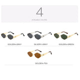 LeonLion Metal Frame Diamond 2024 Sunglasses