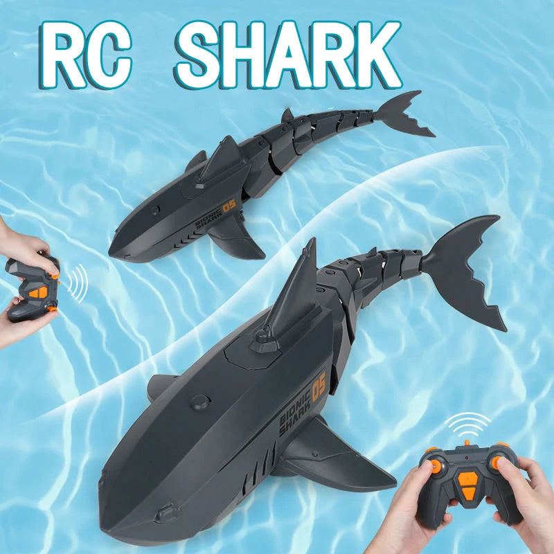 Robot Whale Shark Toy  - Remote Control Swimming Shark