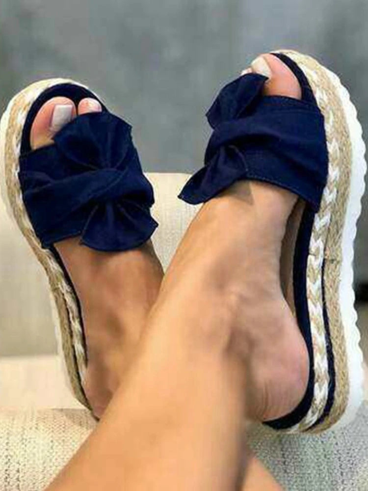 Platform Roman Slides - Women Summer Fashion