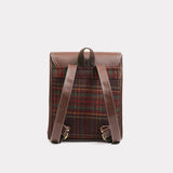 Retro Plaid Backpack for School, Travel, and Everyday Use