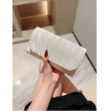 Elegant Luxury Fashion Fold Evening Clutch Bag