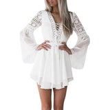 Lace Eleagnt Casual Boho Dress