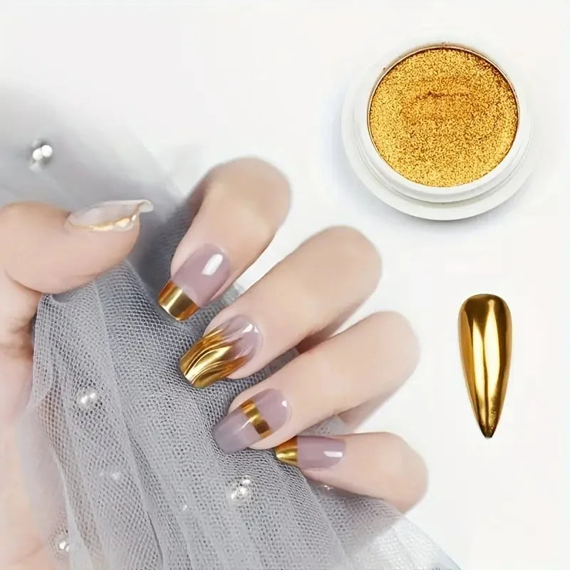 Metallic Mirror Chrome Nail Powder