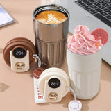 450ml Thermos Bottle with Intelligent Temperature Display - Stainless Steel Thermal Cup