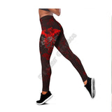 Gothic Dragon 3D Printed Tank Top+Legging Yoga Set