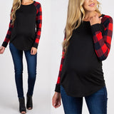 Maternity Long Sleeve Fashion Tops