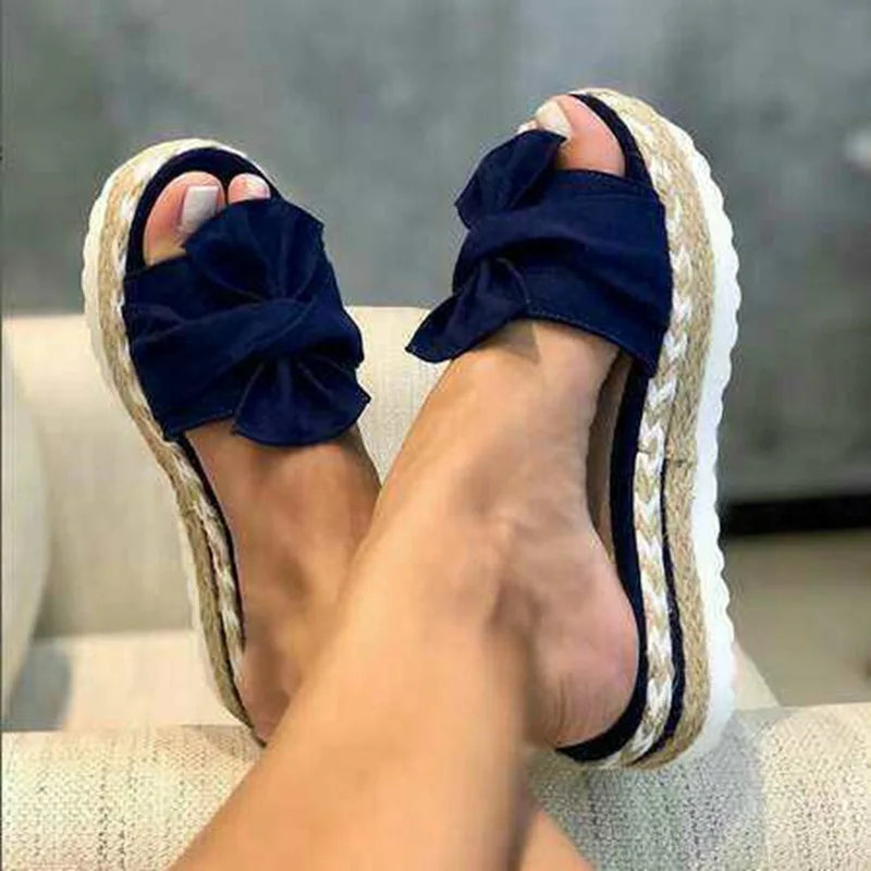 Platform Roman Slides - Women Summer Fashion