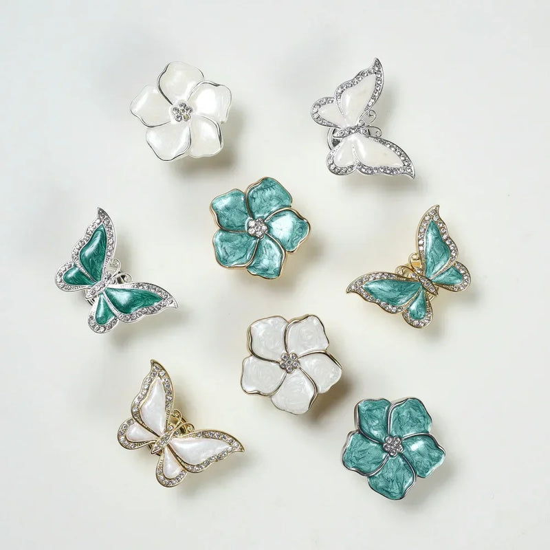 Novelty Butterfly/Flower Dresser Knobs