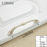 Kitchen Drawer Pulls/Cabinet Handles 96mm/128mm Antique White