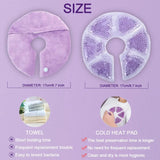 Hot / Cold Breastfeeding Gel Pads – Nursing Pain Relief & Postpartum Recovery, Essential for Breast Therapy