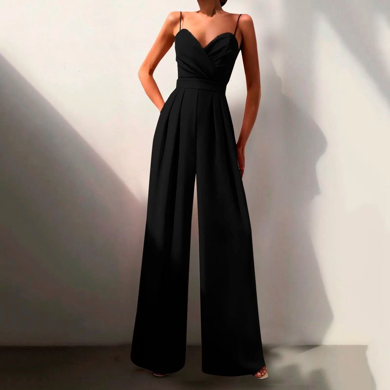 Sleeveless Backless Jumpsuit