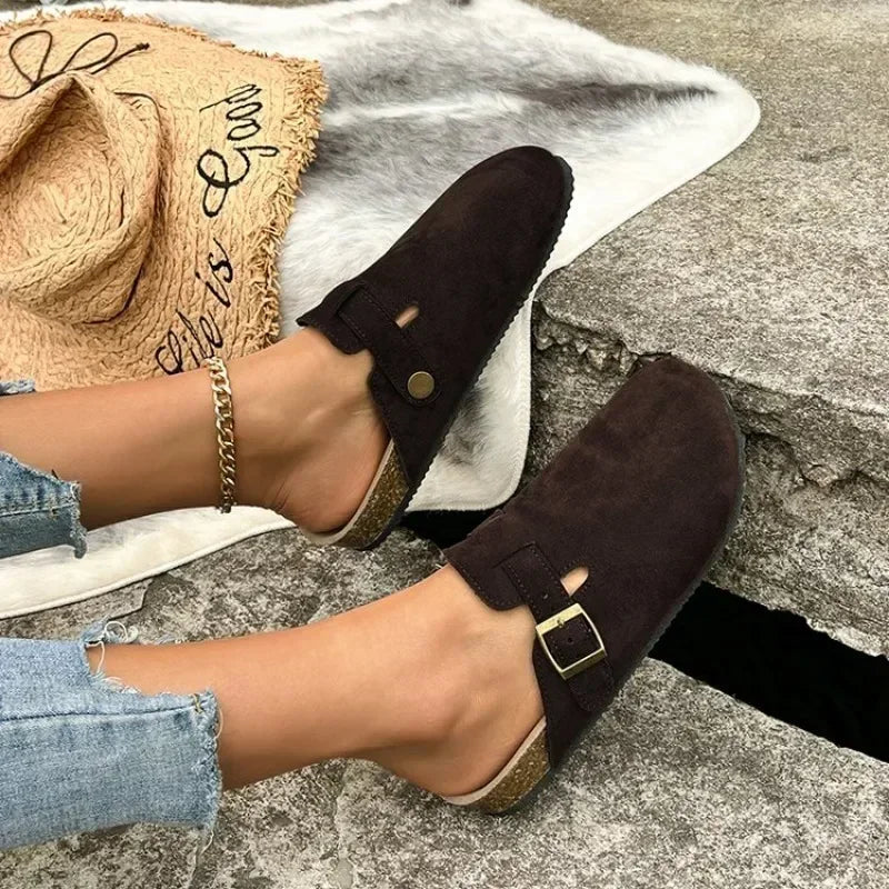 Cork Footbed Clogs for Women