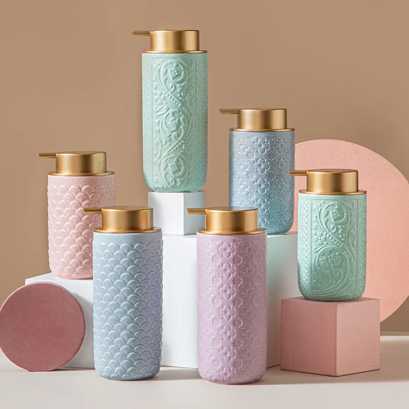 Luxury Body Wash Soap Bottle -Ceramic