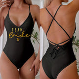 Team Bride Swimwear - Bachelorette Party Lady