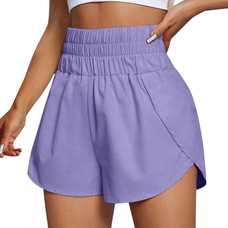 Running Workout High Waist Shorts