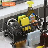 Kitchen Drain Rack Multi-Functional Sponge Cloth Detergent Storage Rack