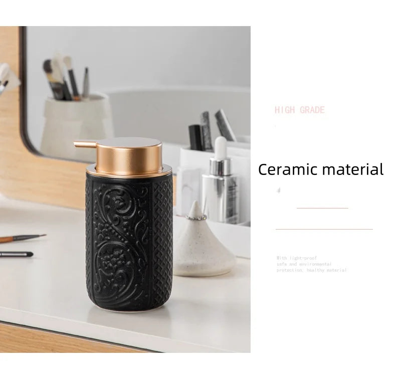 Luxury Body Wash Soap Bottle -Ceramic