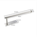 Stainless Steel Toilet Roll Holder - Self-Adhesive