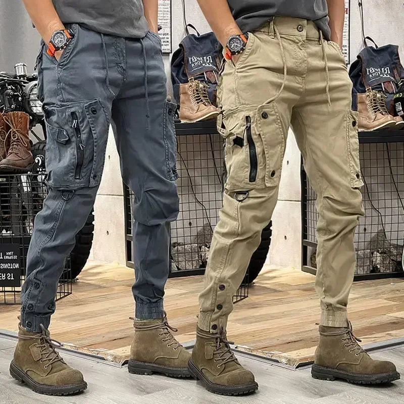 Men High-Quality Techwear Outdoor Cargo Pants