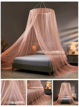 Mosquito Canopy Curtain for Double Bed and Room Decor