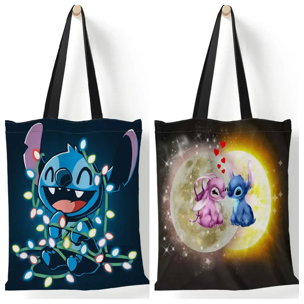 Stitch Disney Canvas Shoulder Bag