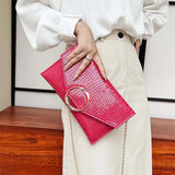 Alligator Envelope Clutch