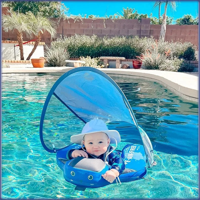 Baby's Swimming Float with Canopy