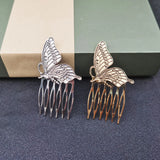 Metal Bee Hairpin - Ancient Alloy Butterfly Hair Comb - Jewelry Accessories