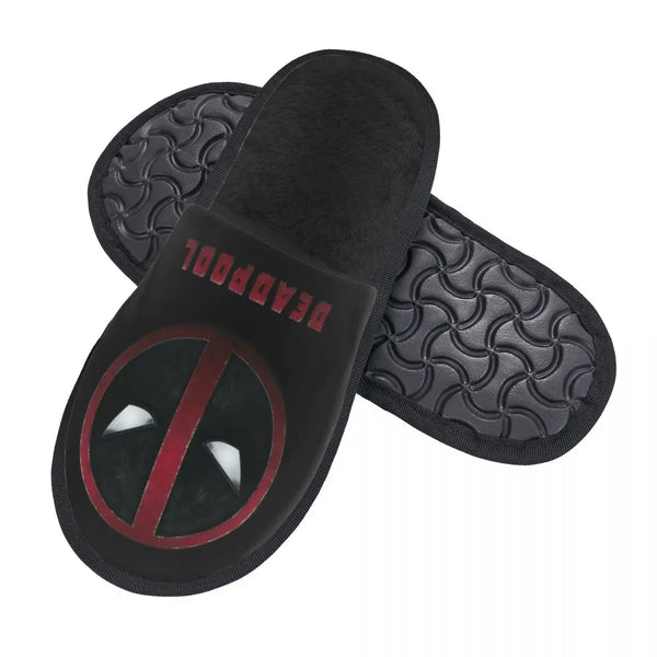 Deadpool Logo House Slippers