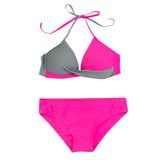 Split Color Bikini - Swimwear Women