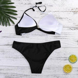 Split Color Bikini - Swimwear Women