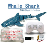 Robot Whale Shark Toy  - Remote Control Swimming Shark